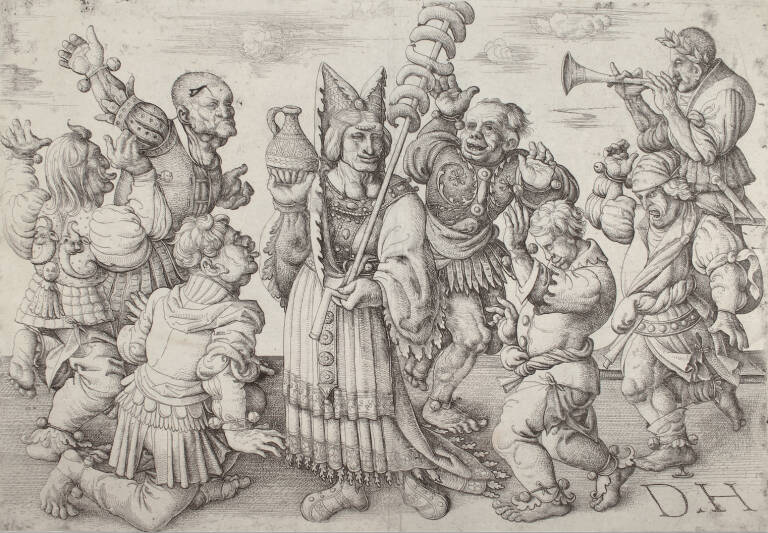 "La dansa morisca" (Daniel Hopfer, c. 1505-1536) - Col·lecció Mariano Moret